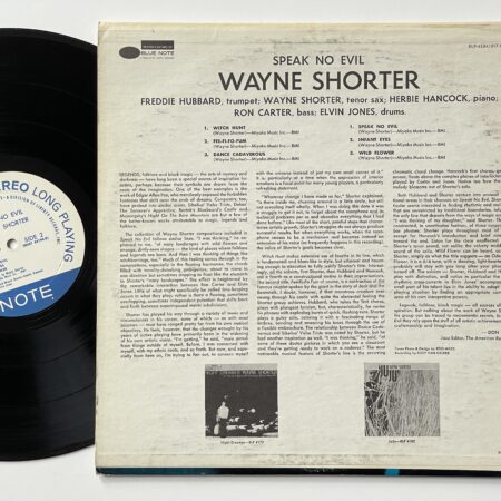 Wayne Shorter／Speak No Evil LP liberty Wayne Shorter: “Speak No Evil” (1964) Liberty mono 1966