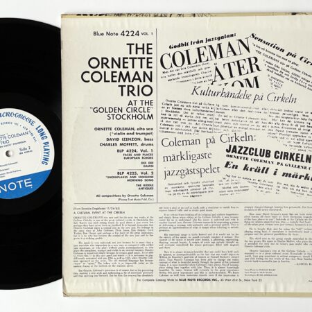 The Ornette Coleman Trio at the “Golden Circle”, Stockholm, Vol. 1