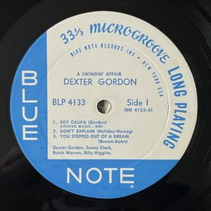 Dexter Gordon, <em>A Swingin' Affair</em> (Blue Note 4133) Original Mono Pressing - Image 4