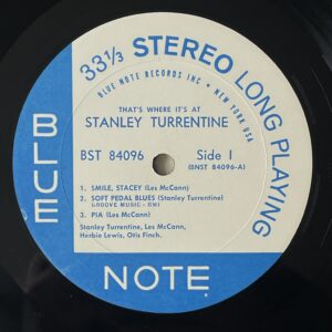 Stanley Turrentine, <em>That's Where It's At</em> (Blue Note 84096) Original Stereo Pressing - Image 4
