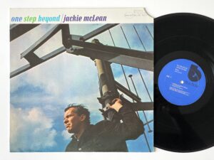 Jackie McLean, <em>One Step Beyond</em> (Blue Note 84137) "Black b" RVG United Artists Pressing