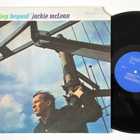 Jackie McLean, One Step Beyond (Blue Note 84137) “Black b” RVG