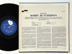 Bobby Hutcherson, <em>Dialogue</em> (Blue Note 84198) "White b" RVG United Artists Pressing - Image 2