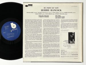Herbie Hancock, <em>My Point of View</em> (Blue Note 84126) "White b" RVG United Artists Pressing - Image 2
