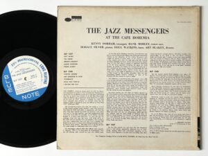 <em>The Jazz Messengers at the Cafe Bohemia, Vol. 1</em> (Blue Note 1507) RVG Liberty Mono Pressing - Image 2