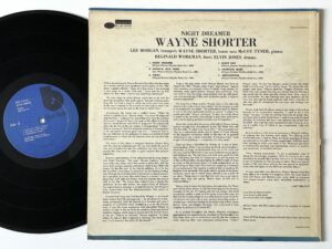 Wayne Shorter, <em>Night Dreamer</em> (Blue Note 84173) "Black b" RVG United Artists Pressing - Image 2