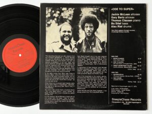 Jackie McLean & Gary Bartz, <i>Ode to Super</i> (Steeplechase 1009) Original Pressing - Image 2
