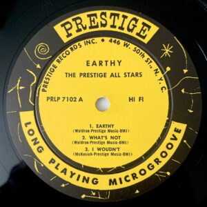 <em>Earthy</em> (Prestige 7102) Original Pressing - Image 4
