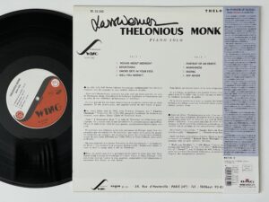 Thelonious Monk, <em>Piano Solo</em> (Vogue/Swing 342) 1997 Japanese Disques Vogue Reissue - Image 2