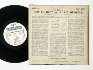 Don Elliott & Rusty Dedrick, <em>6 Valves</em> (Riverside 2517) Original 10" Pressing - Image 2