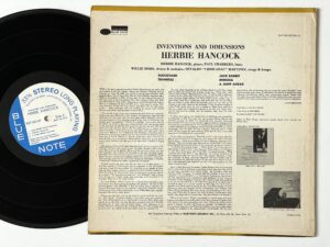 Herbie Hancock, <em>Inventions & Dimensions</em> (Blue Note 84147) Liberty RVG Stereo Pressing - Image 2