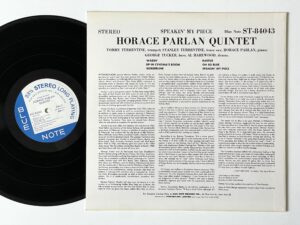 Horace Parlan, <em>Speakin' My Piece</em> (Blue Note 84043) 1984 Japanese Toshiba Stereo Reissue - Image 2