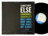 Cannonball Adderley, <em>Somethin' Else</em> (Blue Note 1595) Earless NY Mono Pressing
